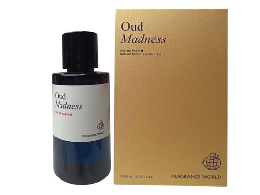 פרגרנס וורלד אוד מאדנס - Fragrance World Oud Madness 100ml E.D.P - בושם יוניסקס מקורי