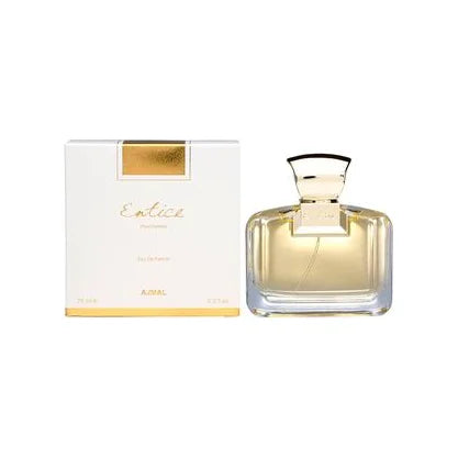 אג'מאל אנטייס פור פם - Ajmal Entice Pour Femme 75ml E.D.P - בושם לאישה מקורי - בקבוק ואריזה