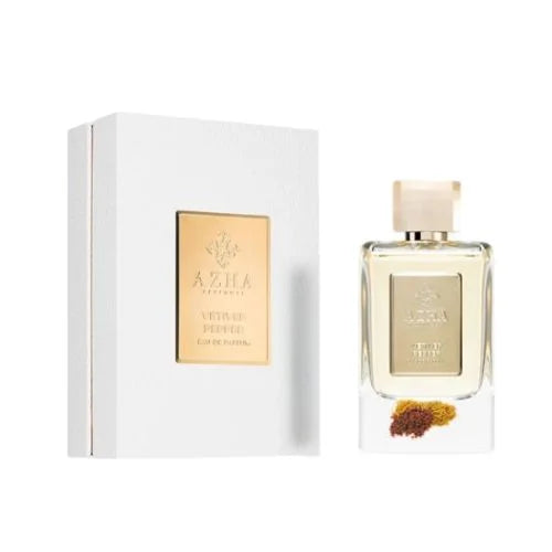 אזהה וטיבר פפר - Azha Vetiver Pepper 100ml E.D.P - בושם יוניסקס מקורי - בקבוק ואריזה