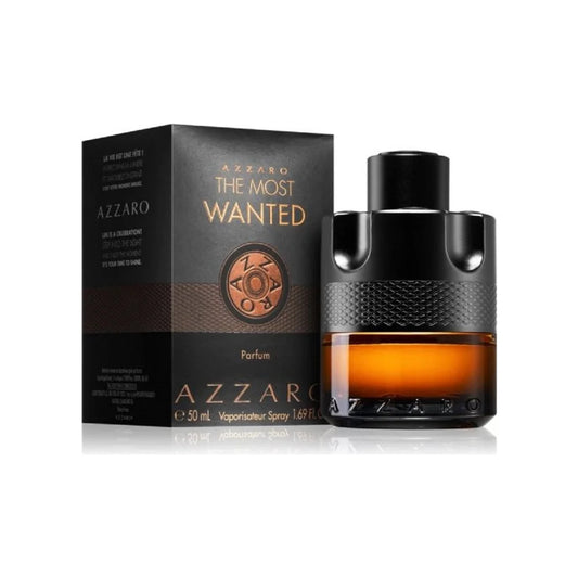 אזארו דה מוסט וונטד - Azzaro The Most Wanted 50ml Parfum - בושם לגבר מקורי - בקבוק