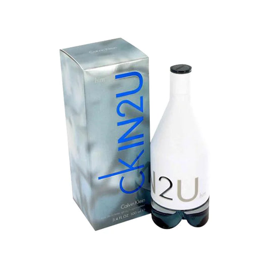 קלווין קליין סי קיי אין טו יו הים - Calvin Klein CK IN2U Him 100ml E.D.T - בושם לגבר מקורי - בקבוק ואריזה