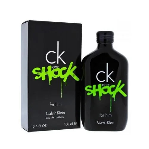 קלווין קליין סי קיי וואן שוק פור הים - Calvin Klein CK One Shock For Him 100ml E.D.T - בושם לגבר מקורי - בקבוק ואריזה