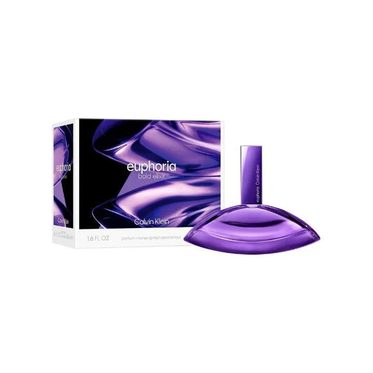 קלווין קליין יופוריה בולד אליקסיר - Calvin Klein Euphoria Bold Elixir 50ml Parfum - בושם לאישה מקורי - בקבוק ואריזה