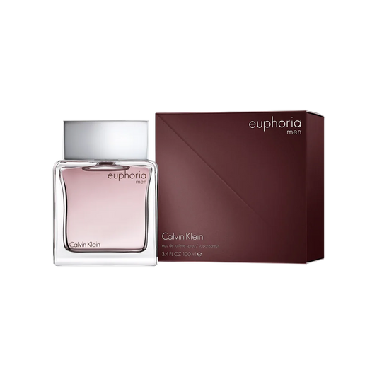 קלווין קליין יופוריה מן - Calvin Klein Euphoria Men 100ml E.D.T - בושם לגבר מקורי - בקבוק ואריזה