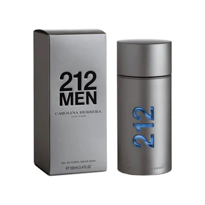 קרולינה הררה 212 מן - Carolina Herrera 212 Men 100ml E.D.T - בושם לגבר מקורי - בקבוק