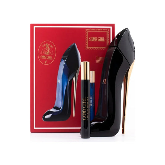 קרולינה הררה סט גוד גירל - Carolina Herrera SET Good Girl 80ml + 10ml E.D.P - בושם לאישה מקורי - בקבוק ואריזה