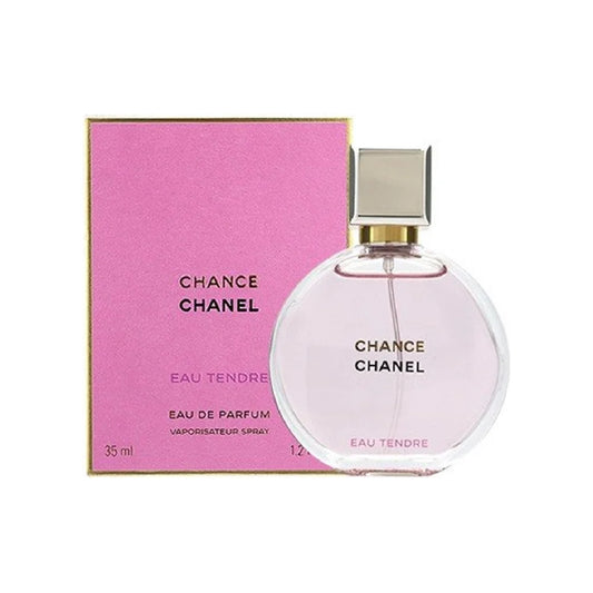 שאנל צ'אנס או טנדרה - Chanel Chance Eau Tendre 35ml E.D.P - בושם לאישה מקורי - בקבוק ואריזה