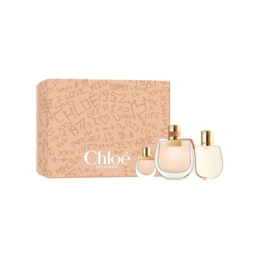 קלואה נומאד סט - Chloe Nomade Set 75ml E.D.P + Body Lotion 100ml + 5ml - בושם לאישה מקורי - בקבוק