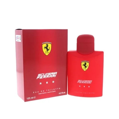 פרארי סקודריה רד - Ferrari Scuderia Red 125ml E.D.T - בושם לגבר מקורי - בקבוק ואריזה