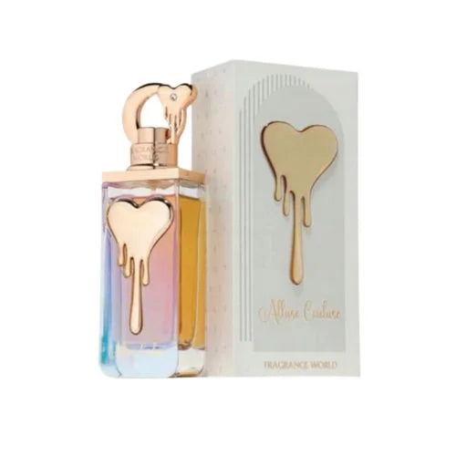 פרגרנס וורלד אלור קוטור - Fragrance World Allure Couture 100ml E.D.P - בושם לאישה מקורי - בקבוק ואריזה