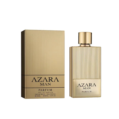 פרגרנס וורלד אזרה מן - Fragrance World Azara Man 100ml E.D.P - בושם לגבר מקורי - בקבוק ואריזה