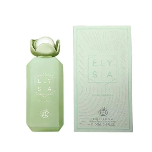 פרגרנס וורלד אליסיה פיסטה סאנדיי - Fragrance World Elysia Pista Sundae 100ml E.D.P - בושם לאישה מקורי - בקבוק ואריזה