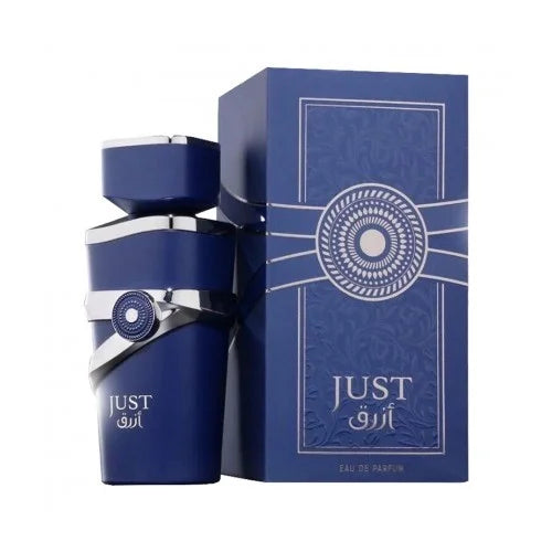 פרגרנס וורלד ג'אסט אזרק - Fragrance World Just Azraq 100ml E.D.P - בושם לאישה מקורי - בקבוק ואריזה