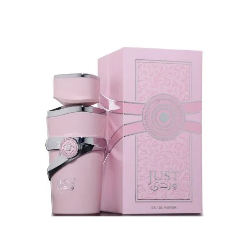 פרגרנס וורלד ג'אסט וורדי - Fragrance World Just Wardi 100ml E.D.P - בושם לאישה מקורי - בקבוק ואריזה