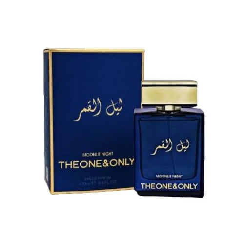 פרגרנס וורלד מונליט נייט - Fragrance World Moonlit Night 100ml E.D.P - בושם יוניסקס מקורי - בקבוק ואריזה