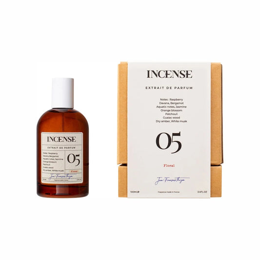 אינסנס 05 פלורל - Incense 05 Floral Extrait De Parfum 100ml - בושם יוניסקס מקורי - בקבוק ואריזה