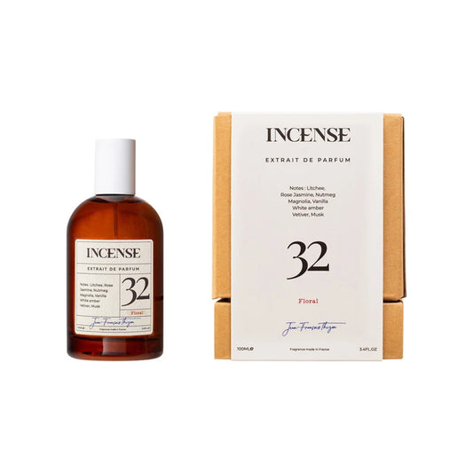 אינסנס 32 חליטת ורדים - Incense 32 Rose Tea Extrait De Parfum 100ml - בושם יוניסקס מקורי - בקבוק