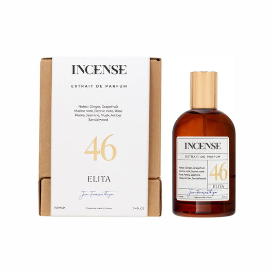 אינסנס 46 - Incense 46 Extrait De Parfum 100ml - בושם יוניסקס מקורי - בקבוק ואריזה