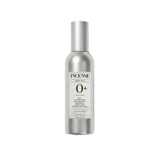 אינסנס בודי מיסט 0+ פיור - Incense Body Mist 0+ Pure 150ml - בושם יוניסקס מקורי - בקבוק