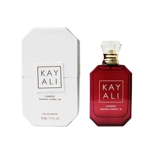קאיאלי לאבפסט בורנינג צ'רי 48 - Kayali Lovefest Burning Cherry 48 50ml E.D.P - בושם יוניסקס מקורי - בקבוק