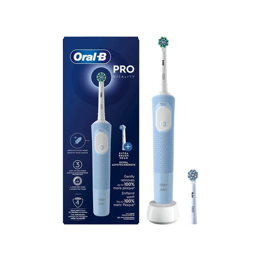 Oral-B Vitality Pro Electric Toothbrush Blue + Extra Brush Head