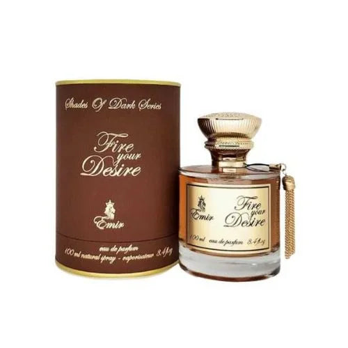 פריז קורנר אמיר פייר יור דיזייר - Paris Corner Emir Fire Your Desire 100ml E.D.P - בושם יוניסקס מקורי - בקבוק ואריזה