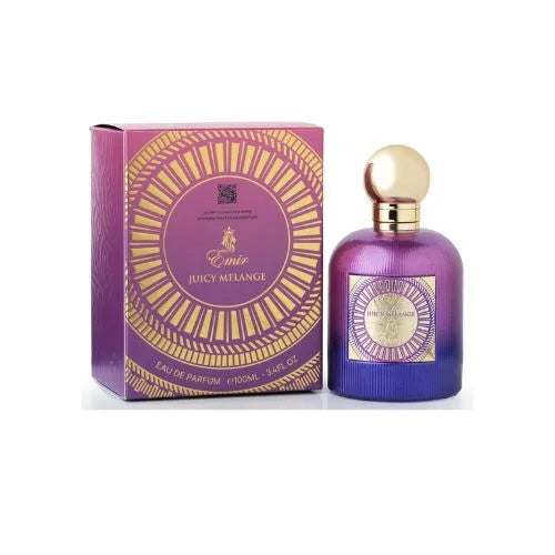 פריז קורנר אמיר ג'וסי מלאנז' - Paris Corner Emir Juicy Melange 100ml E.D.P - בושם יוניסקס מקורי - בקבוק ואריזה