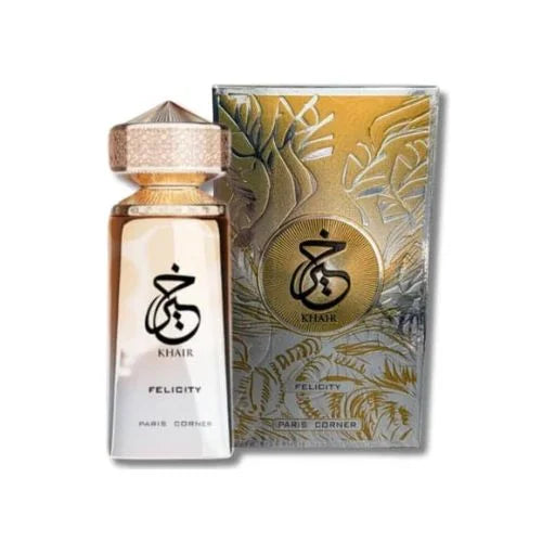 פריז קורנר ח'יר פליסיטי - Paris Corner Khair Felicity 100ml E.D.P - בושם לאישה מקורי - בקבוק ואריזה