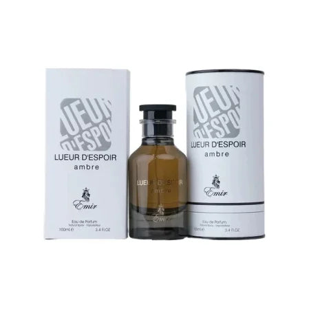 פריז קורנר לואר ד'אספואר אמברה - Paris Corner Lueur D'Espoir Ambre 100ml E.D.P - בושם יוניסקס מקורי - בקבוק ואריזה