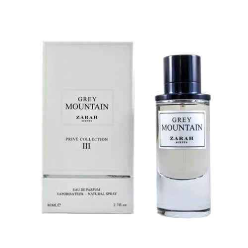 פריז קורנר פריב זארה גריי מאונטיין - Paris Corner Prive Zarah Grey Mountain 80ml E.D.P - בושם יוניסקס מקורי - בקבוק ואריזה