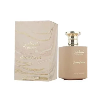 פריז קורנר טסקין קרמל קסקייד - Paris Corner Taskeen Caramel Cascade 100ml E.D.P - בושם יוניסקס מקורי - בקבוק ואריזה