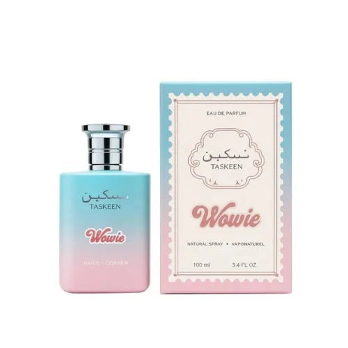 פריז קורנר טסקין וואווי - Paris Corner Taskeen Wowie 100ml E.D.P - בושם לאישה מקורי - בקבוק ואריזה