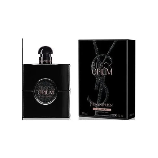 איב סאן לורן בלאק אופיום לה פרפום - Yves Saint Laurent Black Opium Le Parfum 90ml E.D.P - בושם לאישה מקורי - בקבוק