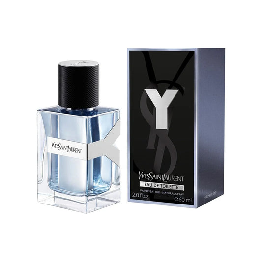 איב סאן לורן וואי - Yves Saint Laurent Y 60ml E.D.T - בושם לגבר מקורי - בקבוק ואריזה