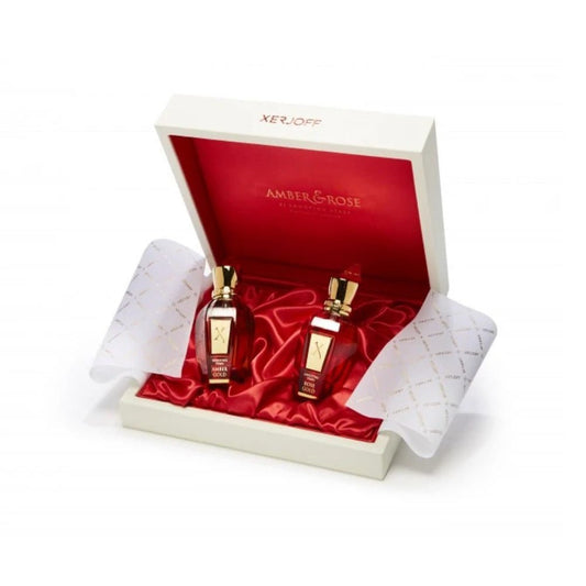 קסרג'וף אמבר גולד + מאסק גולד - Xerjoff Amber Gold + Rose Gold 50ml X 2 E.D.P - בושם יוניסקס מקורי