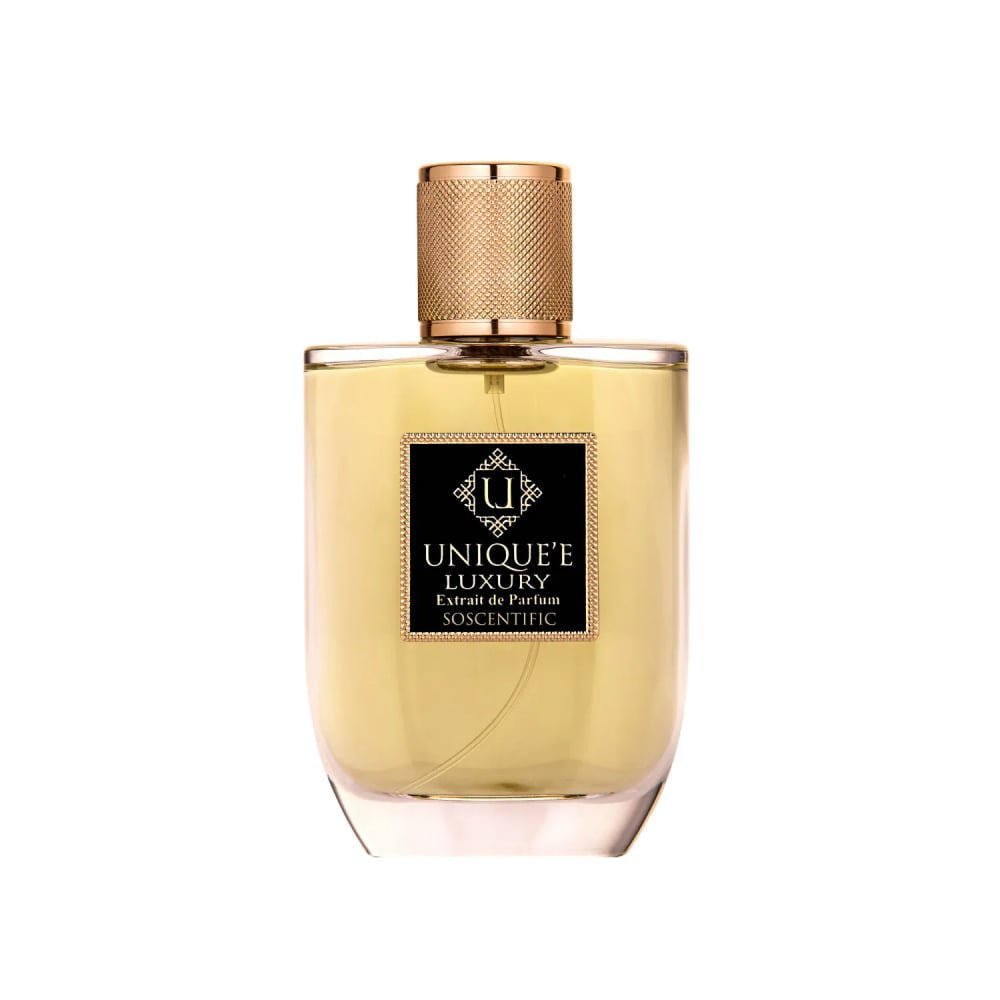 TESTER Unique'e Luxury SoScentific 100ml Extrait de Parfum מחיר בושם טסטר