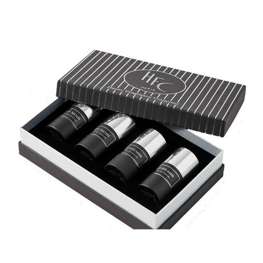 ה.פ.ס. סדרה שחורה - HFC Paris 4x15ml Travel Set Black E.D.P - בושם לגבר מקורי