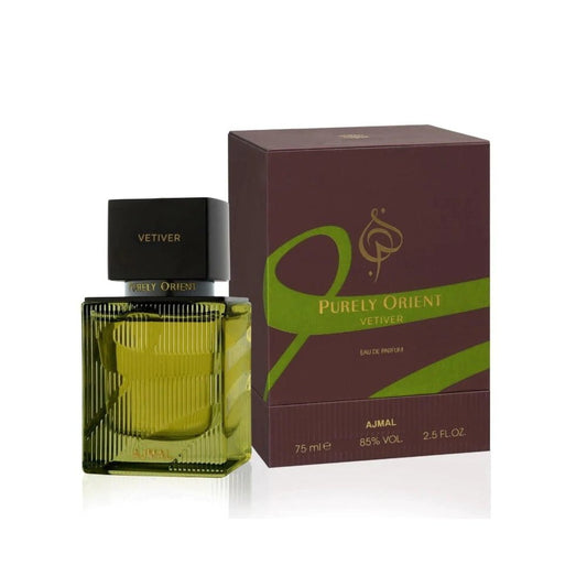 אג'מאל פיורלי אוריינט וטיבר - Ajmal Purely Orient Vetiver 75ml E.D.P - בושם יוניסקס מקורי