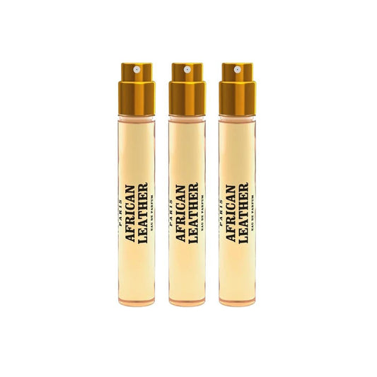 סט אפריקאן לת'ר מבית ממו פריז - African Leather by MEMO Paris 3X10ml E.D.P - בושם יוניסקס מקורי