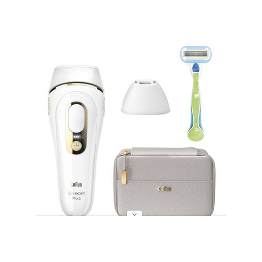 בראון סילק פרו 5מסיר שיער IPL5454 - Braun Silk Epil Expert Pro 5 Ipl5454
