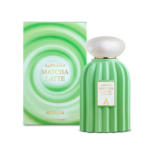 אטרליה מאצ'ה לאטה - Atralia Matcha Latte 100ml E.D.P - בושם יוניסקס מקורי - בקבוק ואריזה