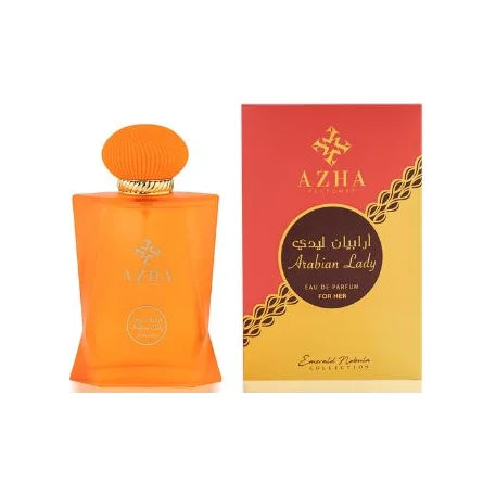 אזהה ערביאן ליידי - Azha Arabian Lady 100ml E.D.P - בושם לאישה מקורי - בקבוק ואריזה
