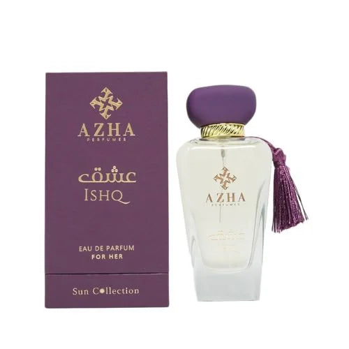 אזהה אישק - Azha Ishq 100ml E.D.P - בושם לאישה מקורי - בקבוק ואריזה