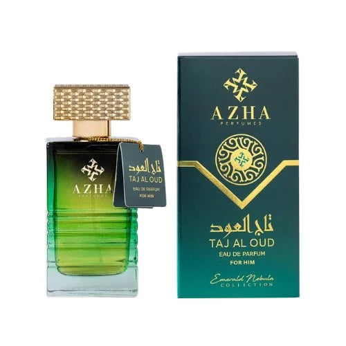 אזהה טאג' אל אוד - Azha Taj Al Oud 100ml E.D.P - בושם יוניסקס מקורי - בקבוק ואריזה