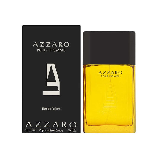 אזארו פור הום - Azzaro pour Homme 100ml E.D.T - בושם לגבר מקורי - בקבוק ואריזה