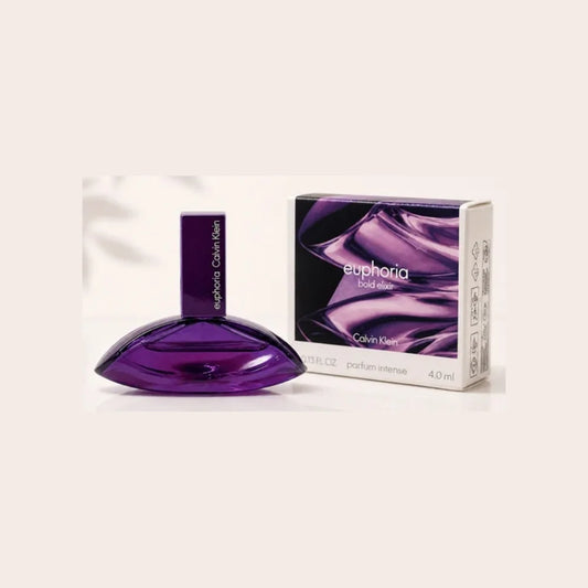 קלווין קליין יופוריה בולד אליקסיר - Calvin Klein Euphoria Bold Elixir 4ml Parfum - בושם לאישה מקורי - בקבוק ואריזה