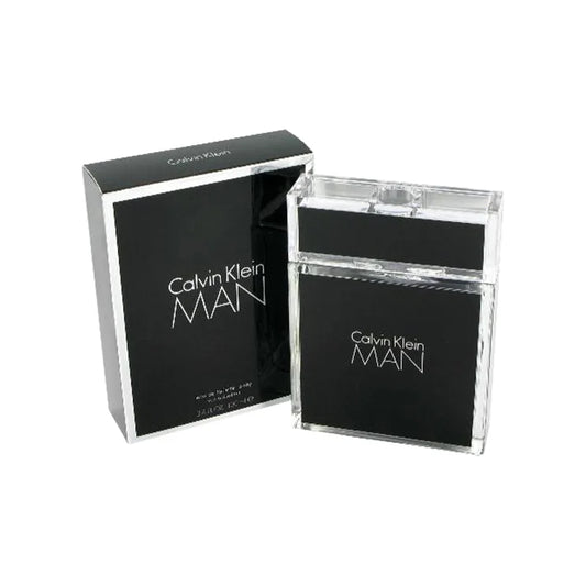 קלווין קליין מן - Calvin Klein Man 100ml E.D.T - בושם לגבר מקורי - בקבוק ואריזה