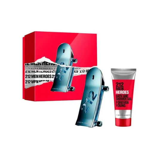 קרולינה הררה 212 מן - Carolina Herrera 212 Men 100ml + 100ml E.D.T - בושם לגבר מקורי - בקבוק