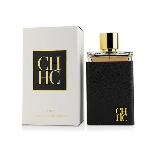 קרולינה הררה סי אייץ' מן - Carolina Herrera CH Men 200ml E.D.T - בושם לגבר מקורי - בקבוק ואריזה