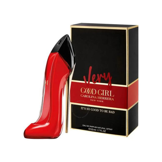 קרולינה הררה וורי גוד גירל - Carolina Herrera Very Good Girl 50ml E.D.P - בושם לאישה מקורי - בקבוק ואריזה